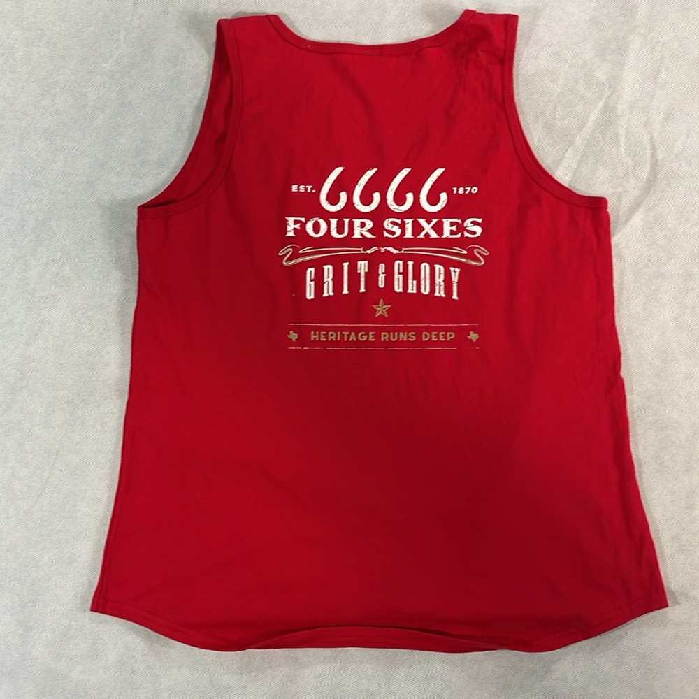 NWOT 6666 Four Sixes Women’s Tank - Picture 3 of 3